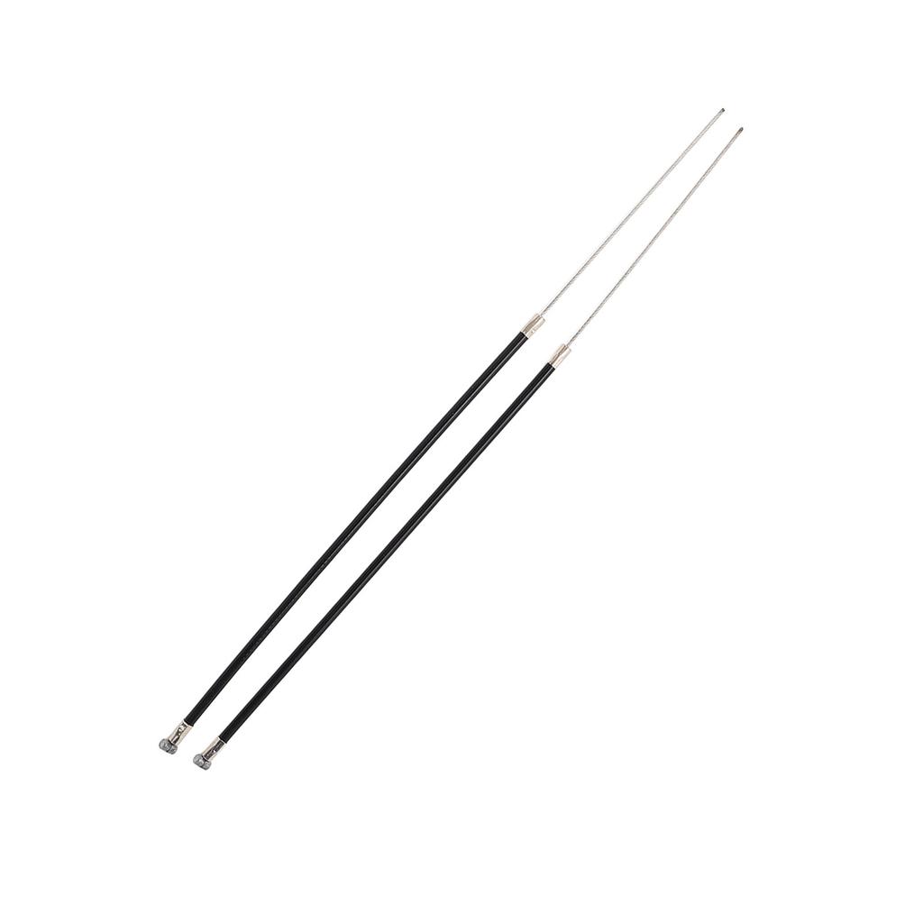 2Pcs Outboard Throttle Cable 6E0‑26301‑01 Metal Boat Outboard Engine Throttle Shift Cable for 2 Stroke 4 5 6HP Outboard