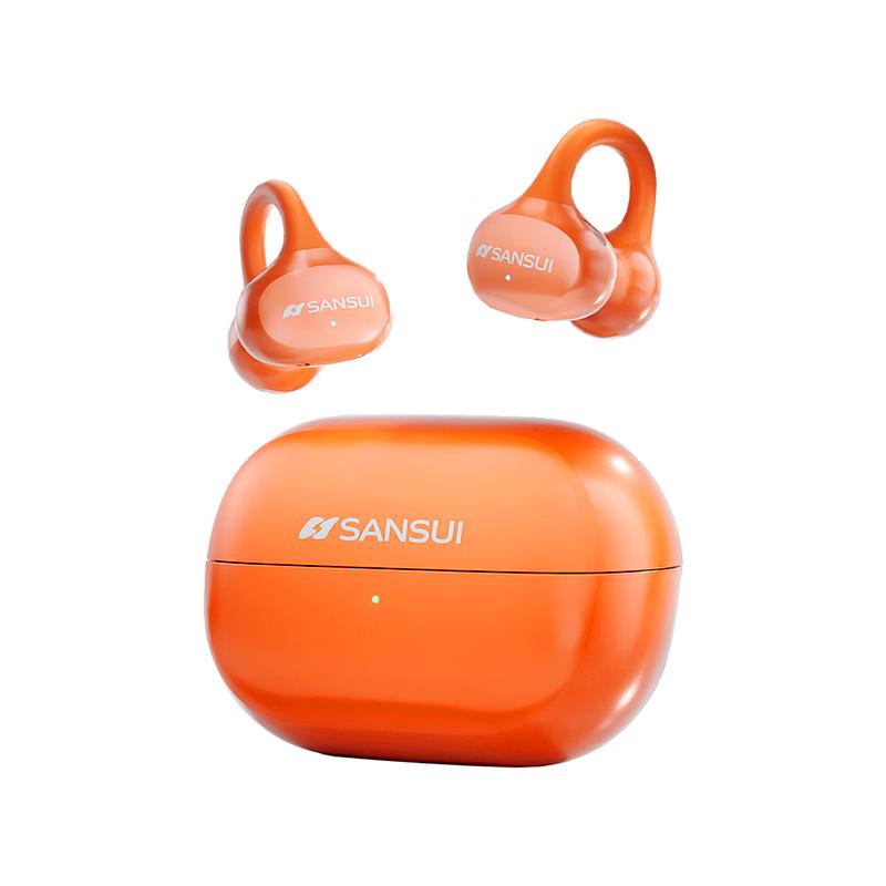 

SANSUI W151 AI Translation Open-Ear Bluetooth Earphones Upgraded 135 Languages, Lifetime Free