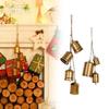 Cow Bells Gold Christmas Decoration Wind Chime Bell Party Scene Props Setting