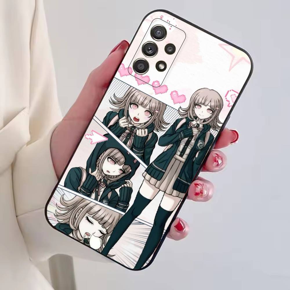 Danganronpa C-Chiaki Nanami Phone Case Black Silicone Soft For Samsung S25,S24,S21,S22,S23,S30,Ultra,S20,Plus,Fe,Lite