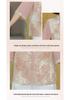Elegant Chinese Style Summer Shirt for Middle-Aged Women - Printed Stand Collar T-Shirt