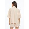 H&M Pajama Shirt & Shorts Powder Beige