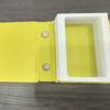 Cornice Portafoto Pieghevole in Plastica Design con Cerniera Quadrata Album Fotografico Magnetico Mini Organizer Semplice per Foto Decorazione per la Casa