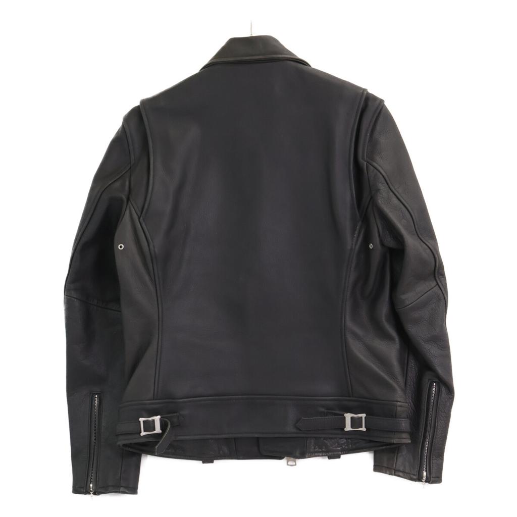 AVIREX Black 6161080 Double Rider Jacket Jacket L blackUsed