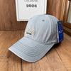 Daily cap washed old English embroidery baseball cap street travel retro style men and women tide
