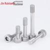304 Stainless Steel Hex Socket Set Screw, Cup Head, Anti-Loosening, Cylindrical Head Bolt, M2-M10.