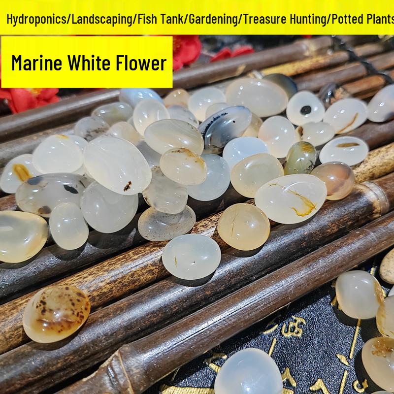 Yuhuashi Natural Colorful Agate Pebbles for Aquariums, Landscaping, and Flower Pots