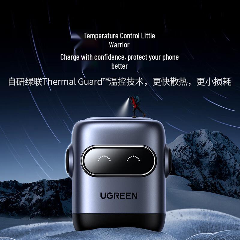 Ugreen Încărcător GaN Robot PD Multi-Port Type-C de 65W