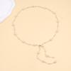 Dress Accessory Belly Chain Adjustable Hip Chain Fashion Pearl Waist Chains  for Women