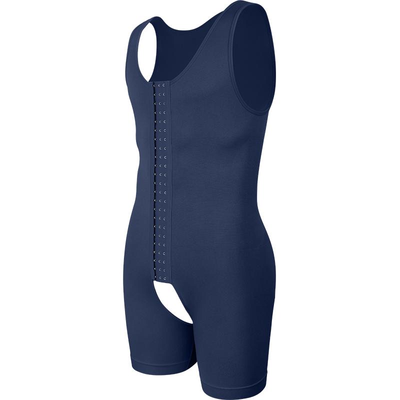 

Miss Moly Men S Full Body Shaper Shapewear Compression Undershirt Slimming Tummy Control Butt Lifter Hook Faja Soft Corset S