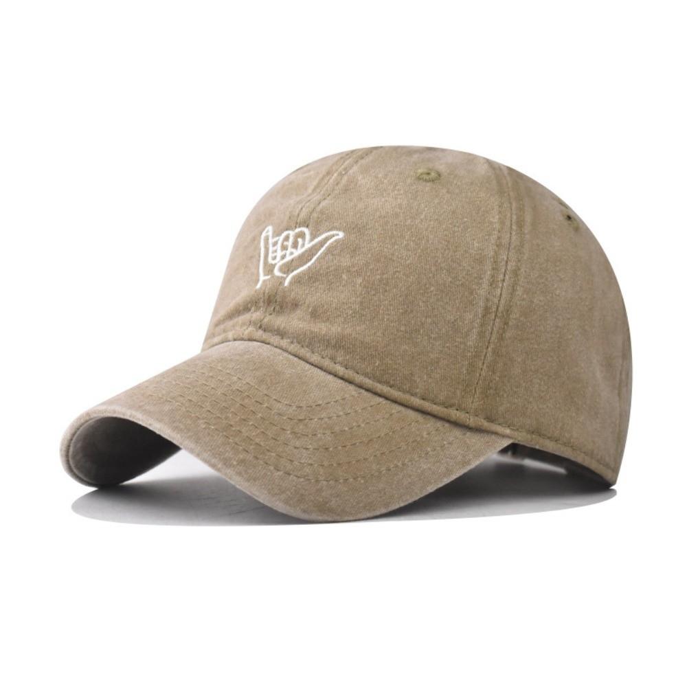 Hip Hop Bull Skull Print Baseball Cap Washed Cotton Streetwear Hats For Man Women Unisex