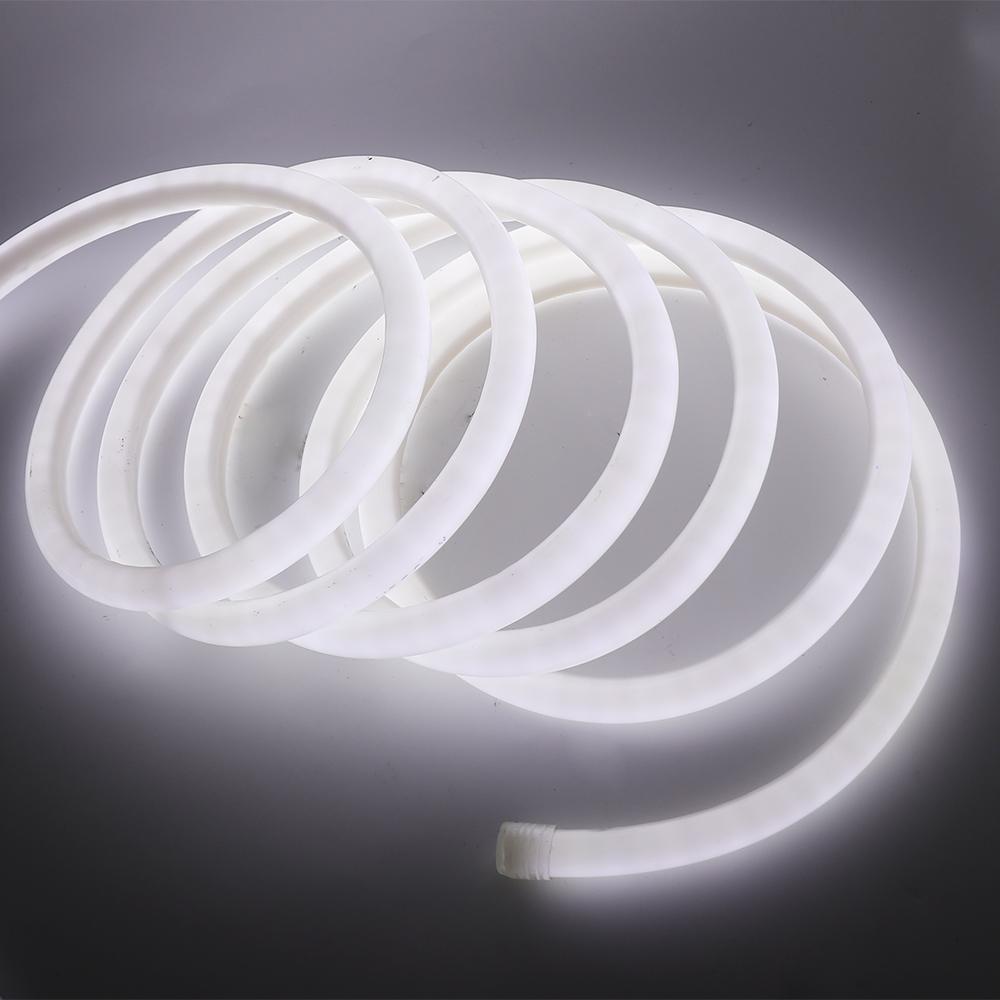 AC 220V Neon LED Strips EU 120LEDs/m 2835 Flexible Neon Rope Light IP67 Waterproof Outdoor Lamp for Garden Holiday Decor Lamp