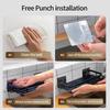 No Drill Adhesive Kitchen Shelf Cleaning Cloth Storage Draining Rack Household Detergent Sponge Rack Water Sink Water Sink