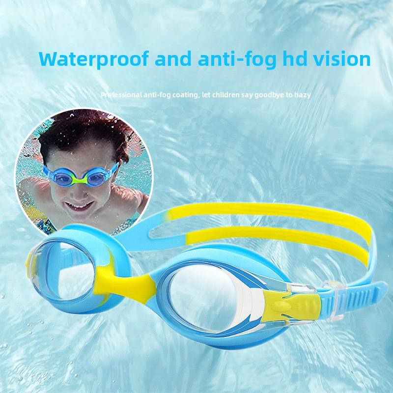 Silicone Goggles Anti-fog High Definition Swimming Glasses Diving Supplies Waterproof Swimming Goggles