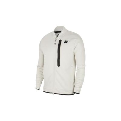 Kurtka z długim rękawem Tech Fleece ze stójką Męska Odzież wierzchnia Biała CZ1797-072