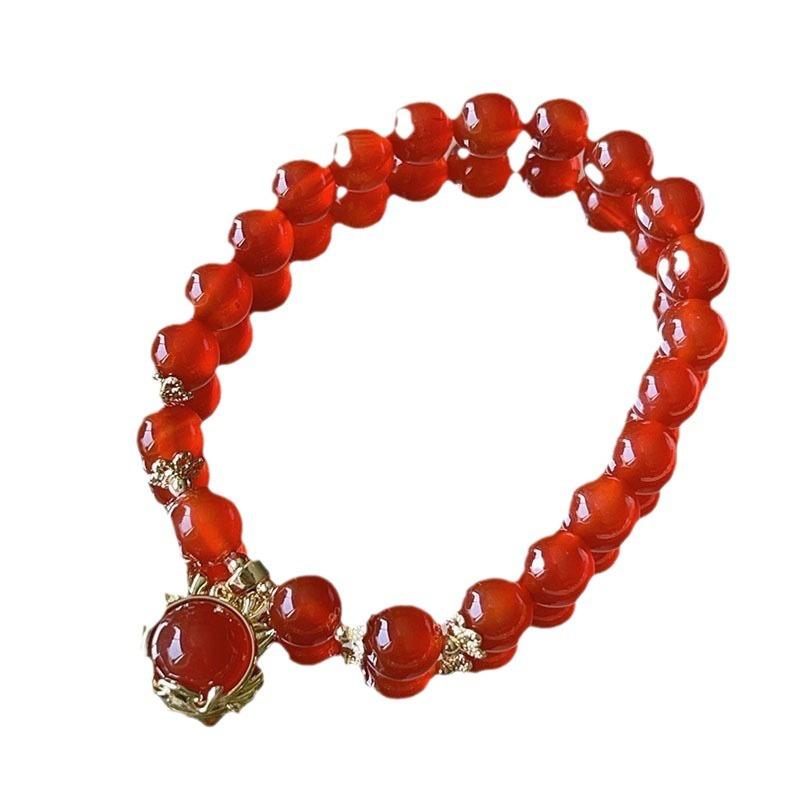 Agate Bracelet Fashion Women Daily Jewelry Lucky Gift
