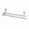 Silver Towel Rack Stainless Steel Towel Bar Practical Towel Holder Kitchen Bathroom Bedroom