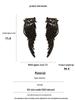Elegant Long Tassel Diamond Earrings - Luxurious European & American Style Earrings for Women