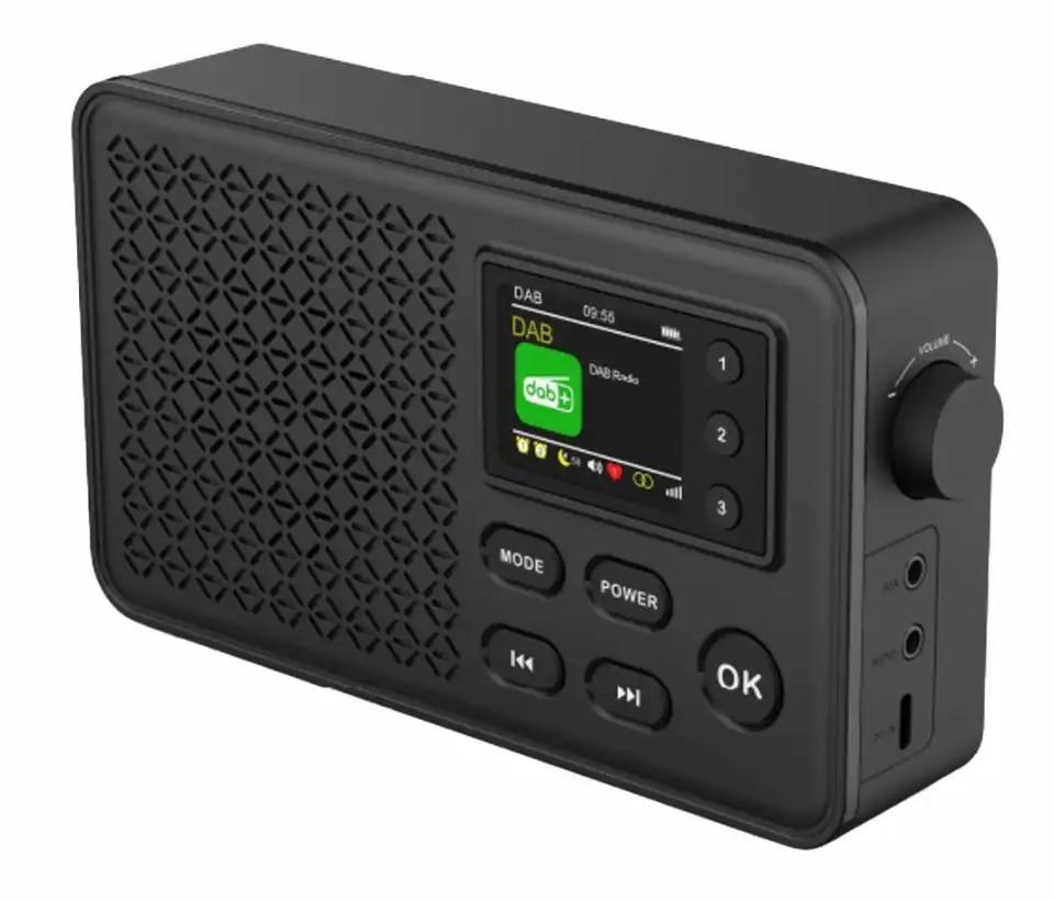

Denver DAB-57 - radio DAB+ i FM z Bluetooth, Denver чорний
