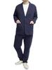 One Colors Men's Tailored Jacket, Plus Size, Dry Stretch, Lightweight, 2B Jacket, Size 5L, Navy (67)