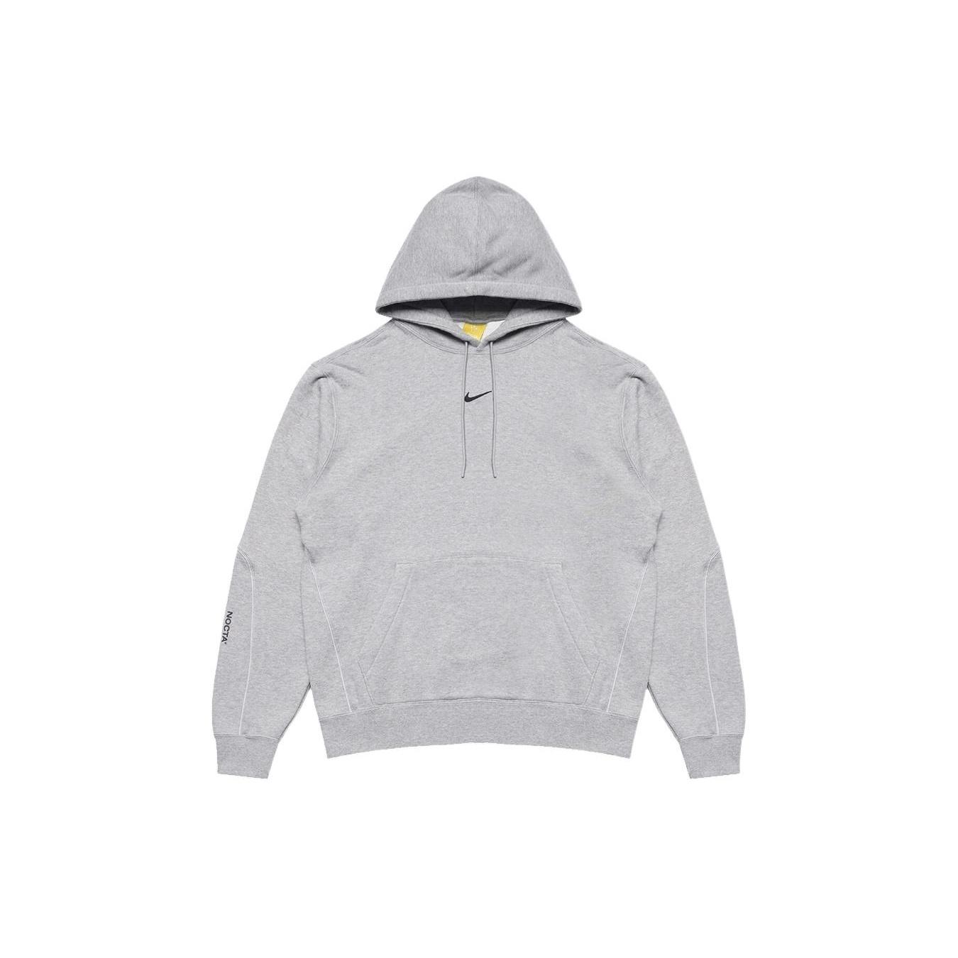 Nike x NOCTA Drake Fleece Hoodie Grey Men s FN7659-063 L
