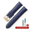 For Fossil Fs4813 Fs4735 Q Smart Series Men's Genuine Cow Leather  Sweatproof Breathable Watchbands with Needle Buckle  22 24mm