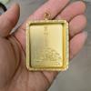 Mini Tangka Box Charms Nepal Boxes Pendant Tibetan Buddha Jin Gangchu Pendants Modern Creative Alloy Charm for Necklace Couple Ornaments Holiday Gift