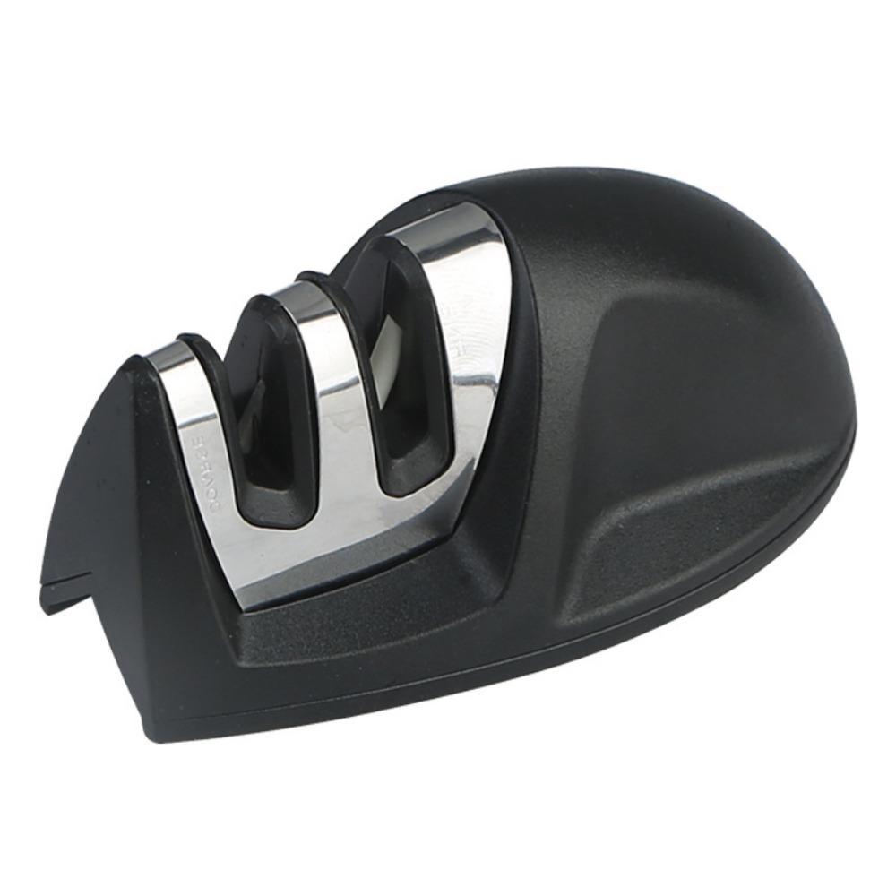 

Два этапа (Алмаз и Керамика) Точилка для кухонных ножей Точильный камень Бытовая точилка для ножей Кухонные инструменты M чёрный