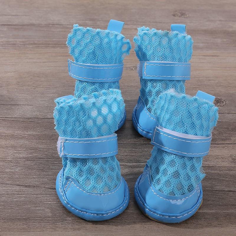 Hundesandalen für den Sommer, atmungsaktive Haustierschuhe für den Außenbereich