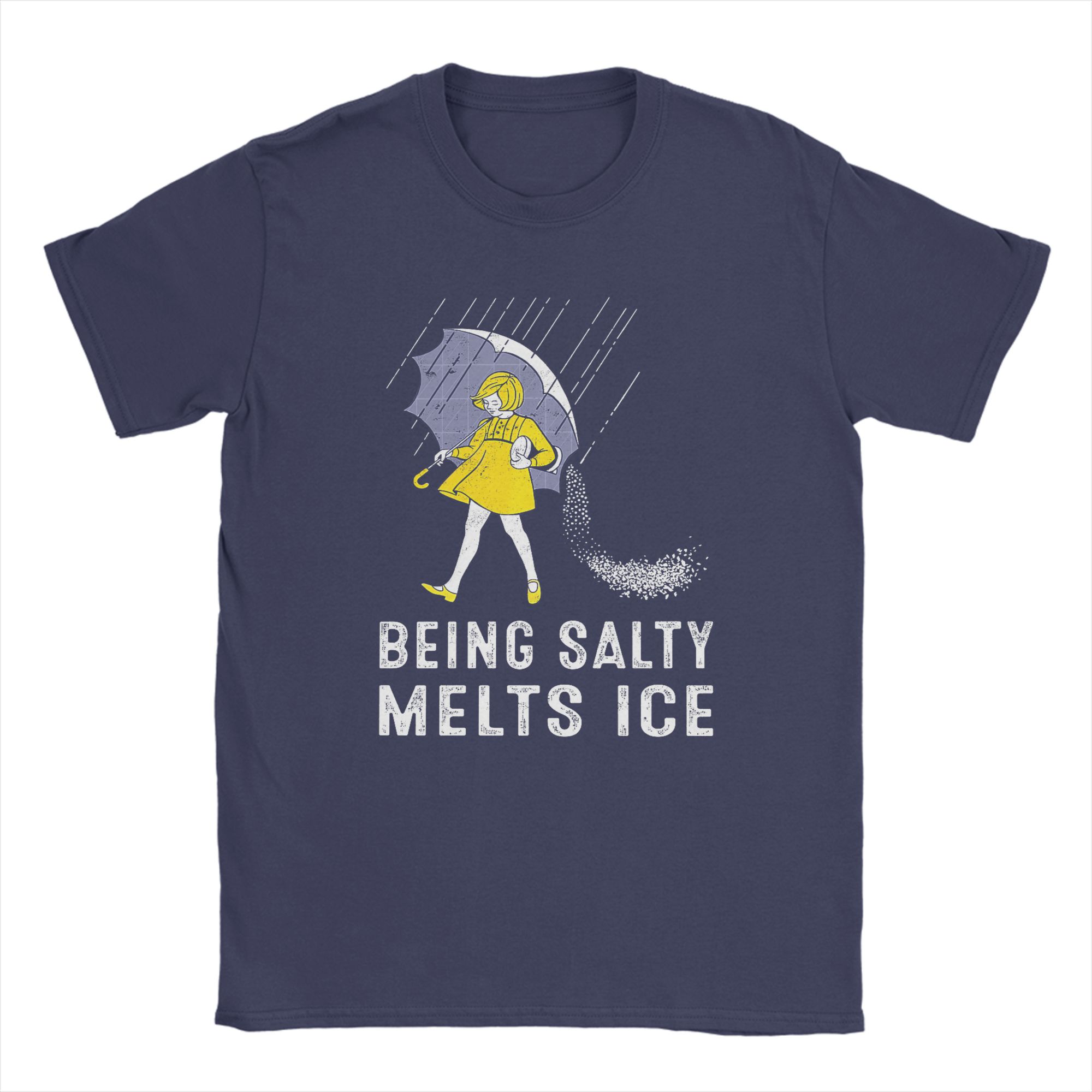 

T Shirt Beach Vintage Being Salty Melts Ice Hippie T Shirts 100 Cotton Tee Shirt for Adult Y2K Retro Custom Short Sleeve Tees 4XL