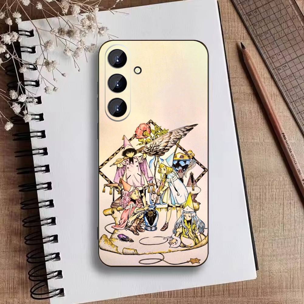 

U-Atelier of witch Hat Phone Case For Samsung Galaxy A73,21,22,32,71,53,52,51,80,5G Soft Black Cover Samsung a22 5g