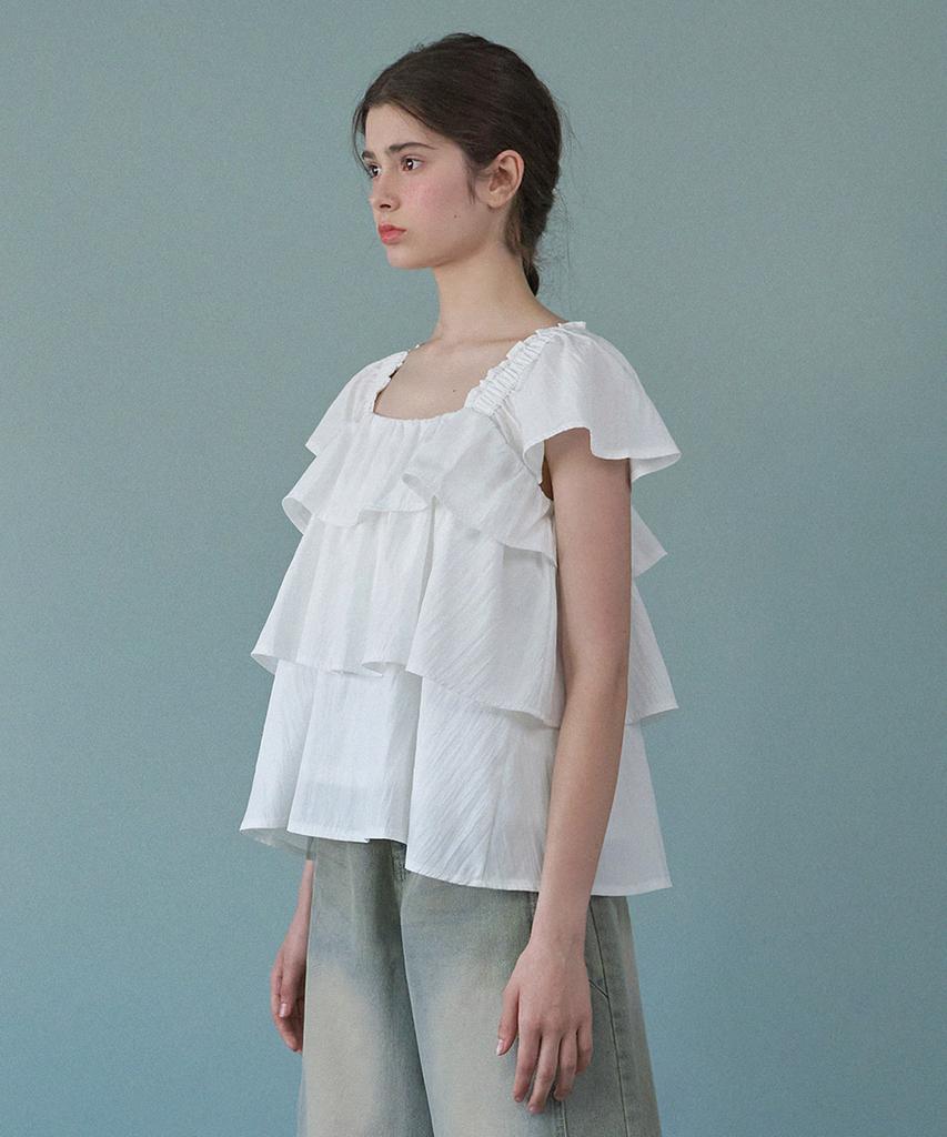 MICANE Callista Frill Blouse