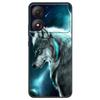 Per ZTE Blade A34 4G Custodia Antiurto TPU Morbido Silicone Cover per Telefono per ZTE Blade A 34 Custodia Verniciata per BladeA34 Lusso Cover