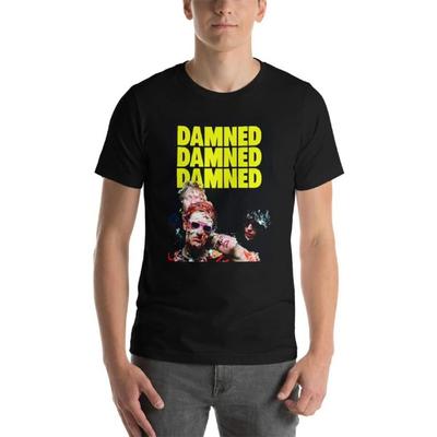 The Damned T-Shirt Kurzarm Unisex Punk Rock Bands T-Shirt
