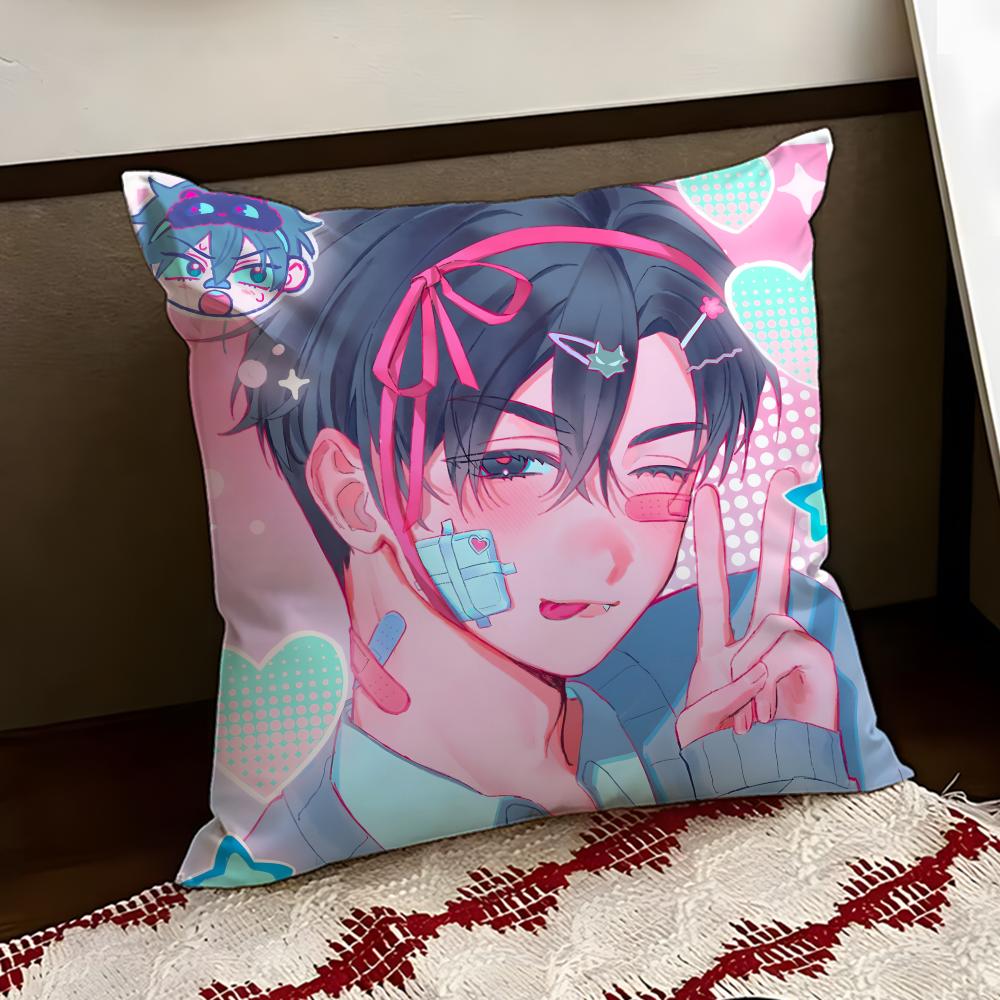 Alien Anime SStage Cushion Cover Reversible Soft Durable Pillow Cover Home  Car MultiScene Use for Daily Comfort