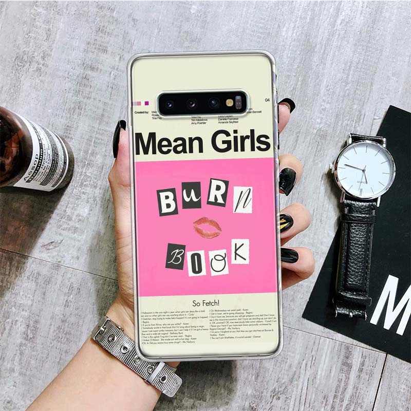 Mean Girls Burn Book Phone Case For Samsung Galaxy S26 S25 Edge S24 S23 FE S22 Ultra S21 Plus S20 + Fundas Cover Coque Galaxy S2