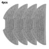 4pcs/10pcs For Midea M9/For Eureka E10S/For Obode A8 Robot Vacuum Cleaner Mop Cloths Rag Replacement Parts Mop Cloth