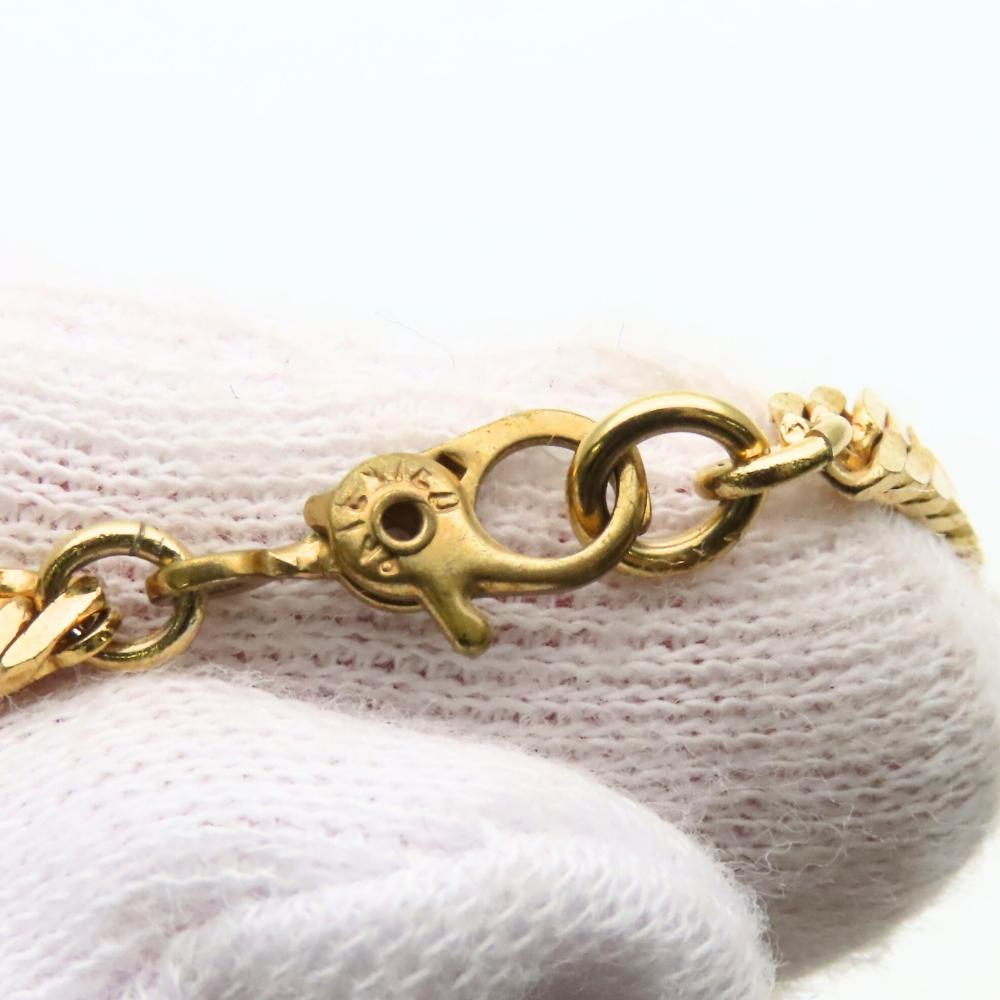 Used  Necklace MONET metal 17.7g gold Chain