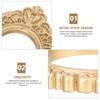 10pcs DIY Mini Photo Frames Resin Crafts Phone Case Decor Vintage Oval Photo Frame Vintage Picture Frame DIY Jewelry Accessories