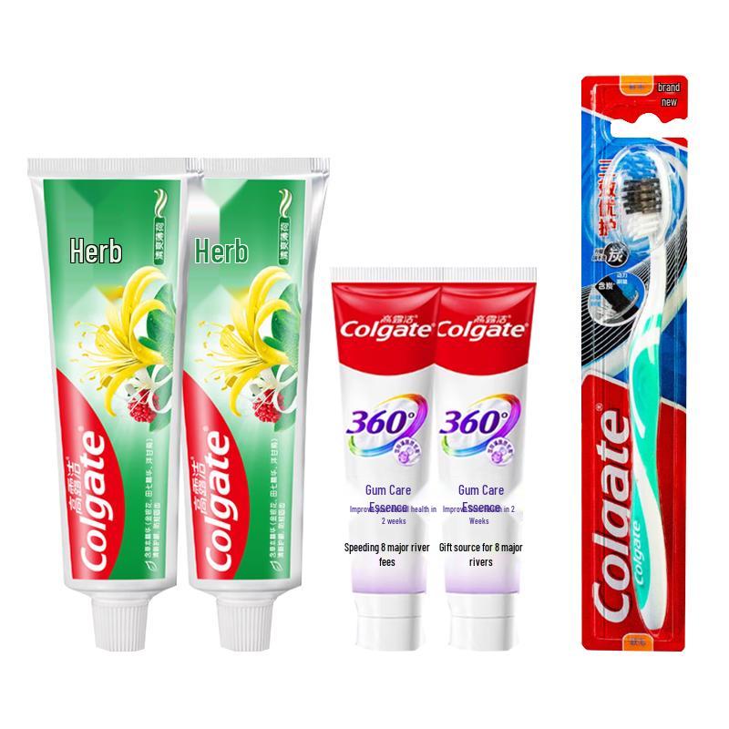 Colgate Herbal & Gum Care Oral Hygiene Set