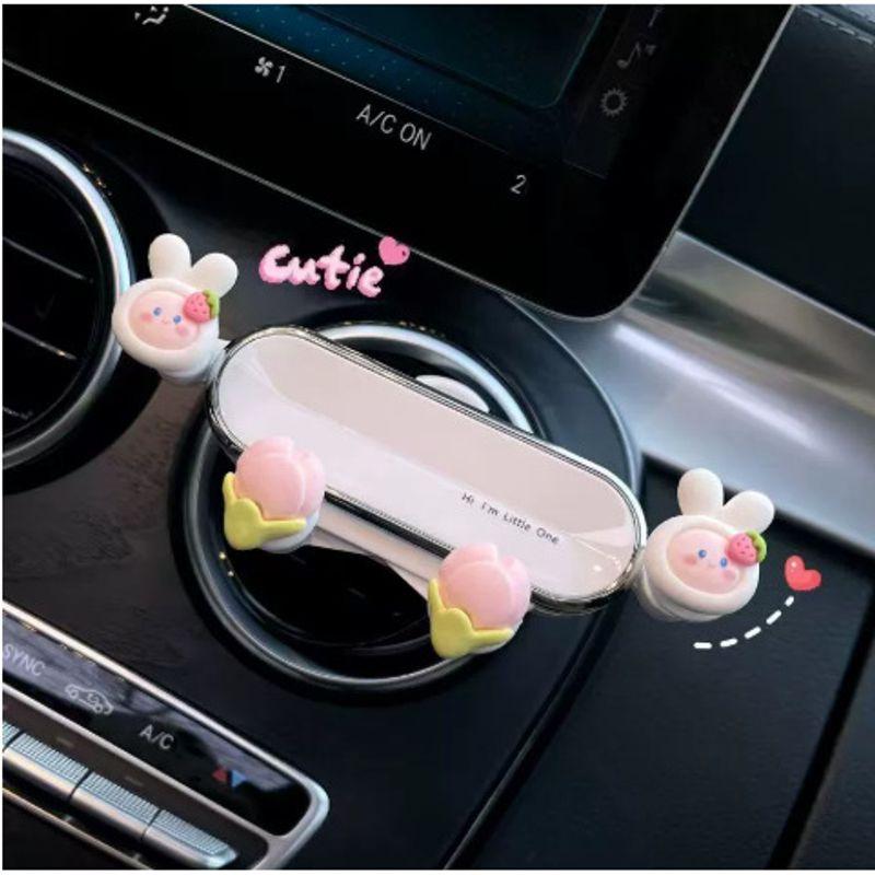 Car Phone Holder Cartoon 2026 Model Car Air Vent Phone Navigation Fixed Support Bracket
