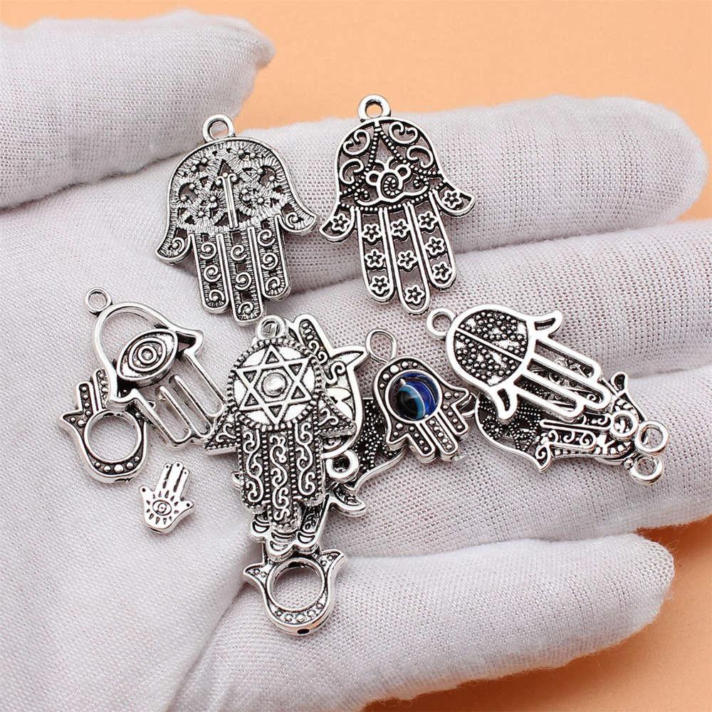 Religion Talisman Amulett Gemischtes Set Anhänger Herrenschmuck Massiv Originelle Geschenke Für