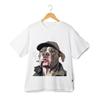 Smoking Dog T-Shirt - Unisex Funny Boxer Cartoon Street Style Graphic Tee
