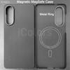 S25 Edge Carbon Fiber Case for Samsung Galaxy S25 Edge Extremely Thin Case Aramid Fiber Cover Armor Case Slim Lightweight