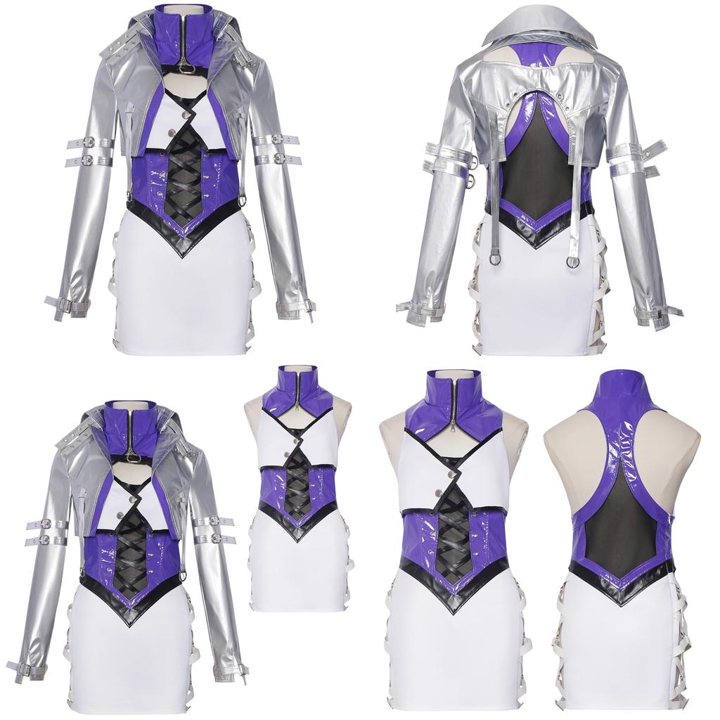 Naraka Bladepoint Cosplay Stage Wear For Anime And Game Fans With Comfortable Spandex Material For Role Play Events