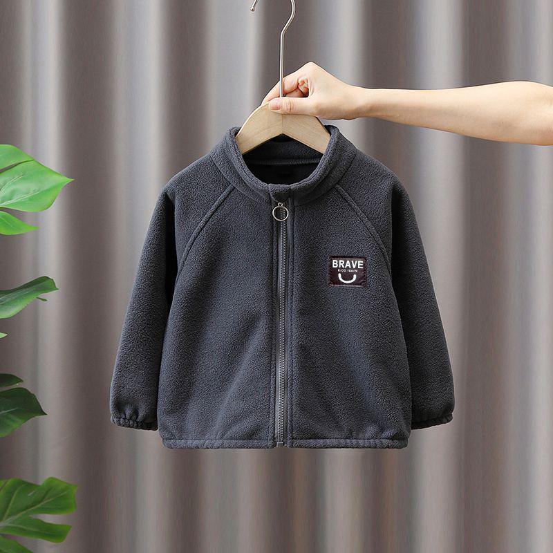 Children's Thick Fleece-Lined Winter Coat - New Trendy Style Jacket for Boys