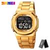 SKMEI 2004 Alarm Date Clock relojes para hombre Glow Stop Watch Multifunction Mens Waterproof Electronic Sport Watch Wristwatch