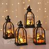14.2cm/5.59in Halloween Decorative Pumpkin Lantern Led Night Light Lamp Handheld Cartoon Collectible Model Gift Party Decoration