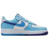 Nike Air Force 1 Low '07 LV8 Split Light Photo Blue Deep Royal Sneakers DZ2522-100