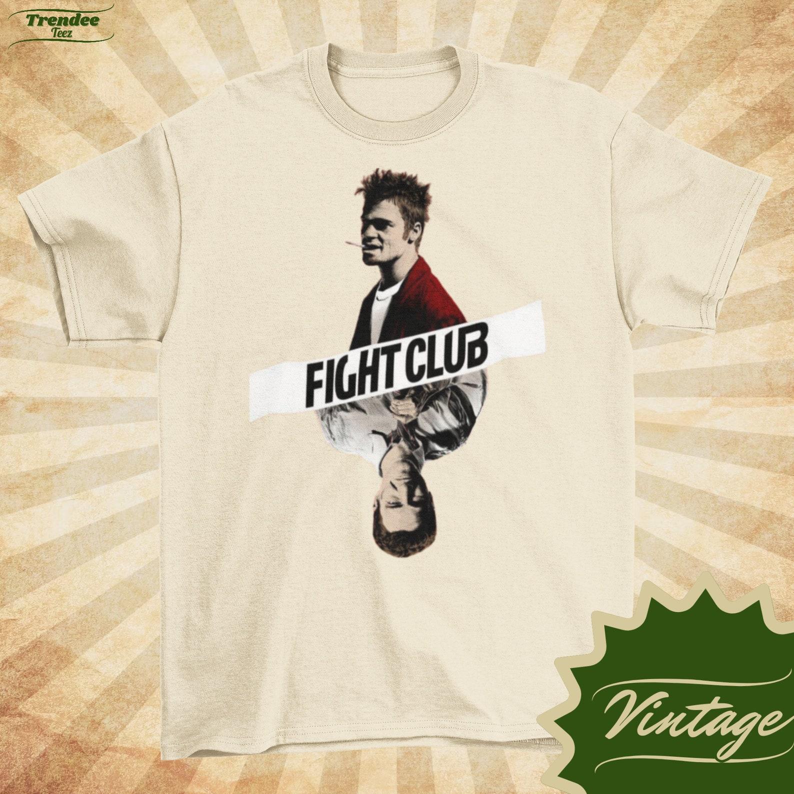 Fight Club T-Shirt: Vintage Movie Poster Graphic Tee S